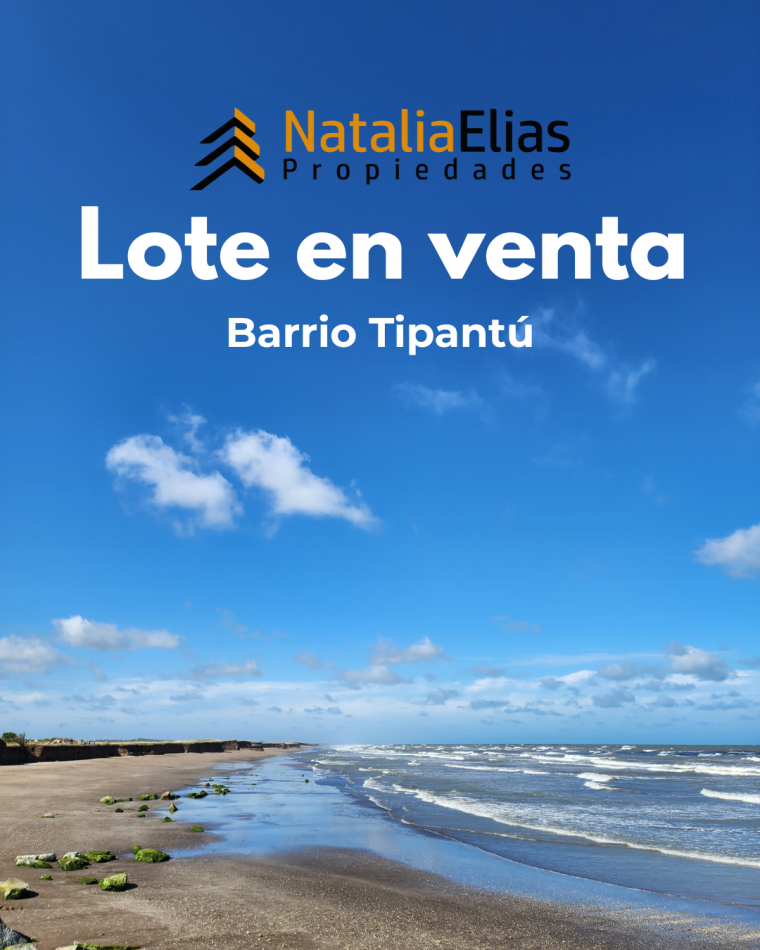 Lote en venta en barrio Tipantu 