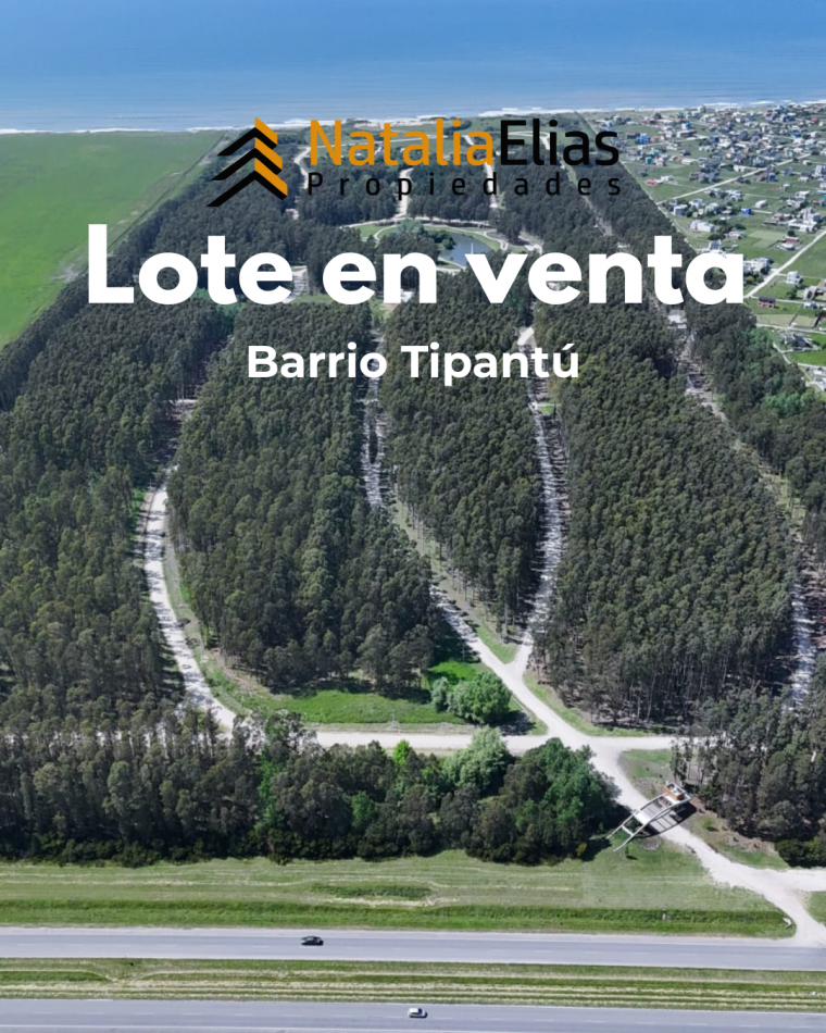 Lote en venta en barrio Tipantu 