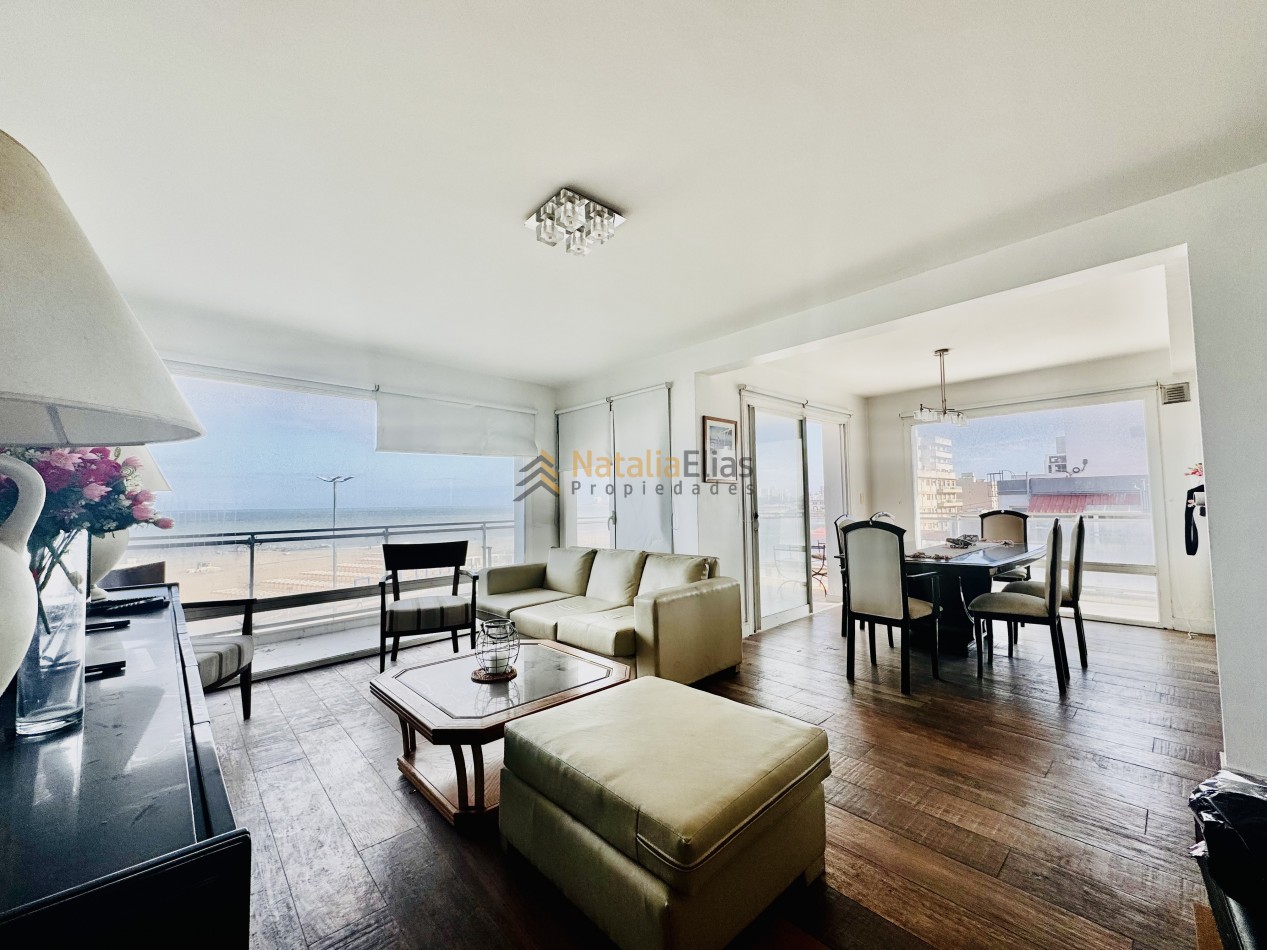 Departamento 4 ambientes frente al mar