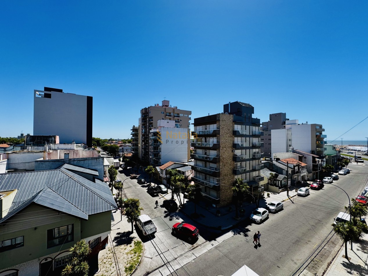 Departamento 2 ambientes al frente en La Perla 