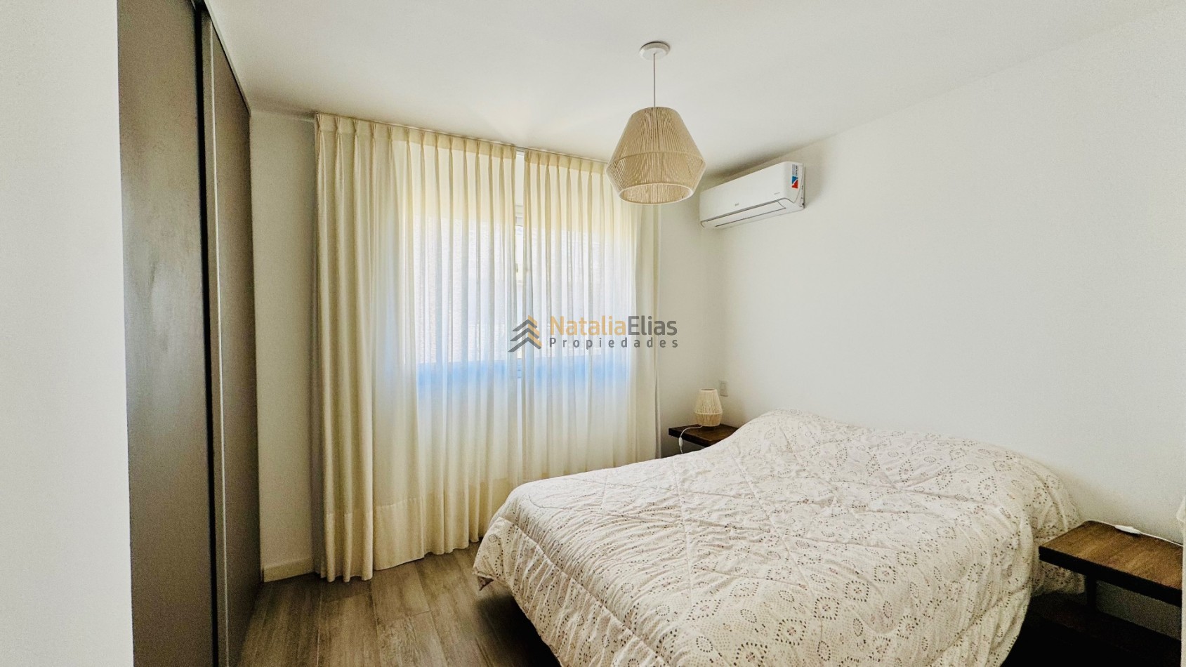 Departamento 2 ambientes al frente en Pinamar 
