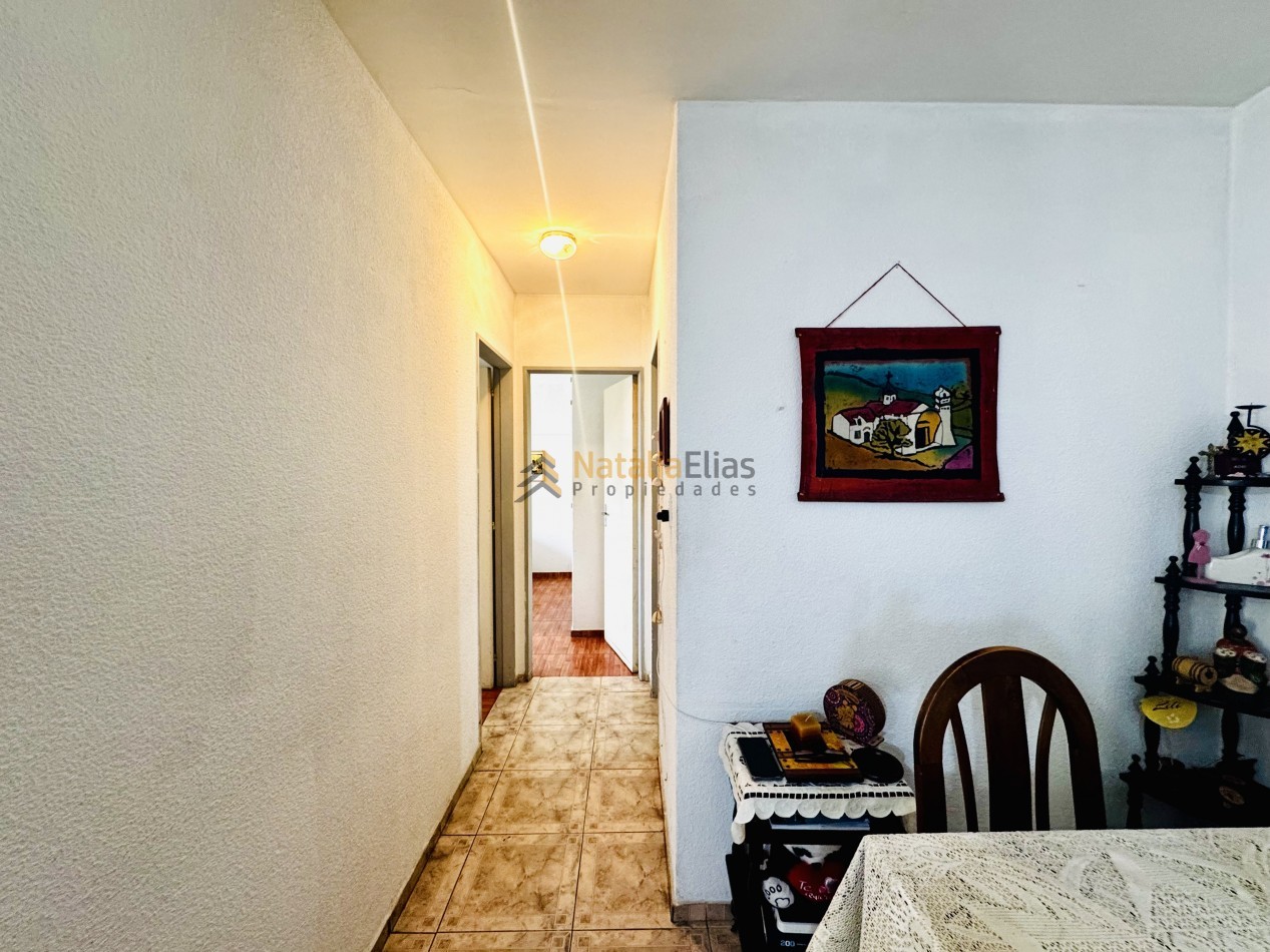 Departamento 3 ambientes externo con espacio de cochera 