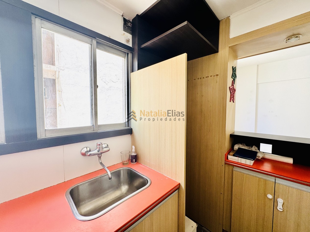 Departamento 3 ambientes al externo sobre Av. Luro. Centro Mar del Plata 