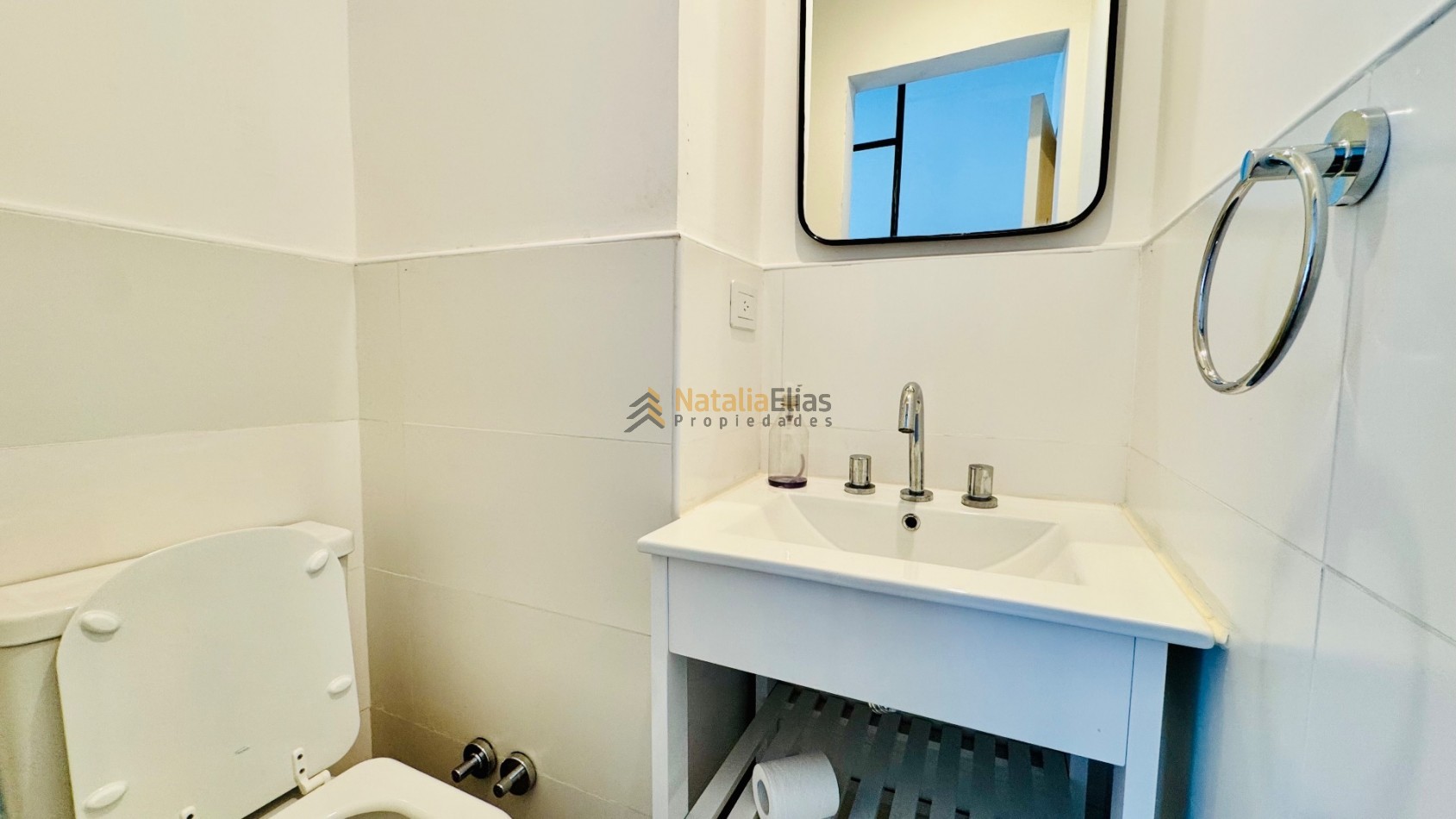Departamento 3 ambientes al frente en Pinamar 