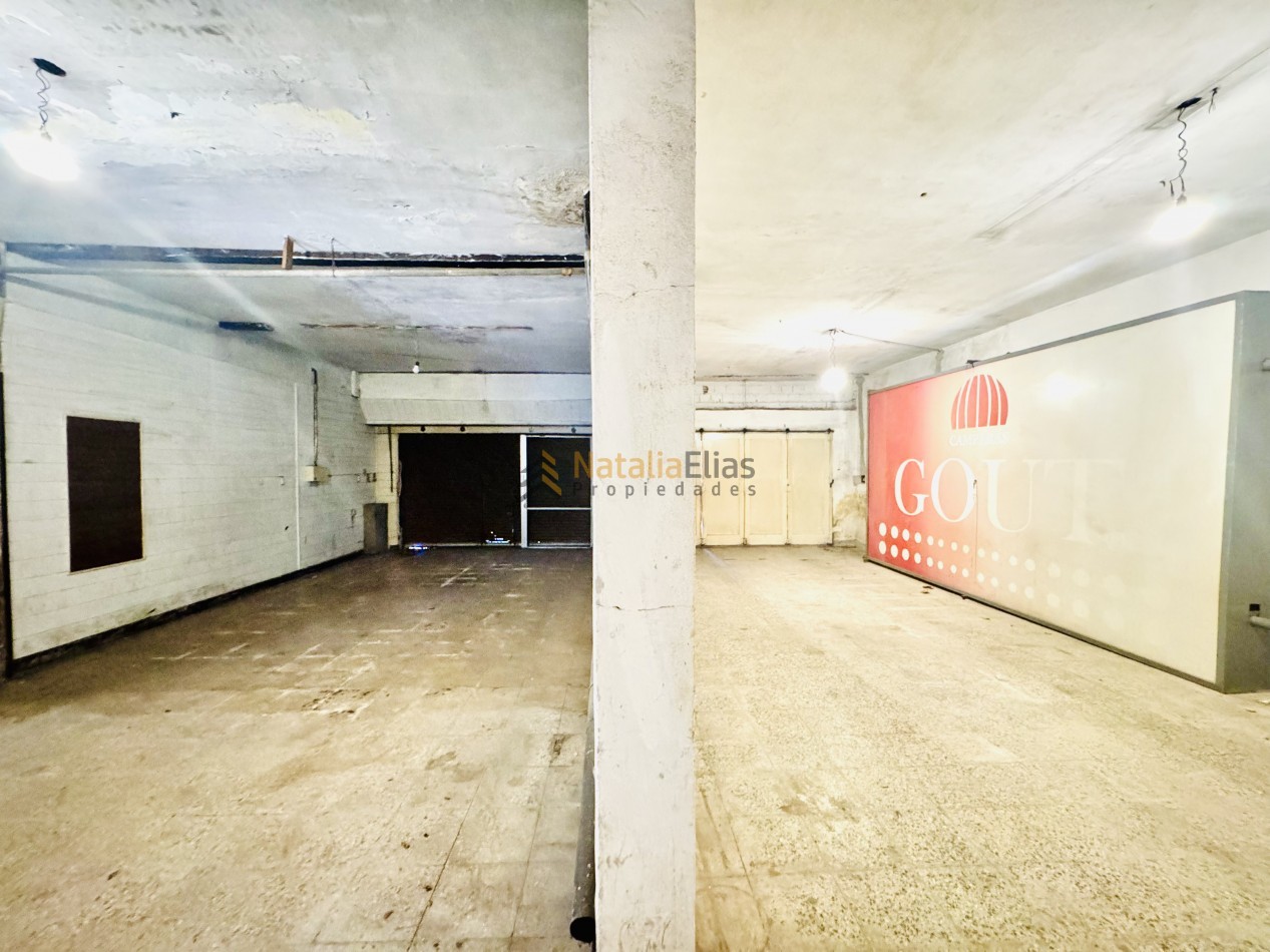 Local al frente + sector de trabajo + vivienda al fondo