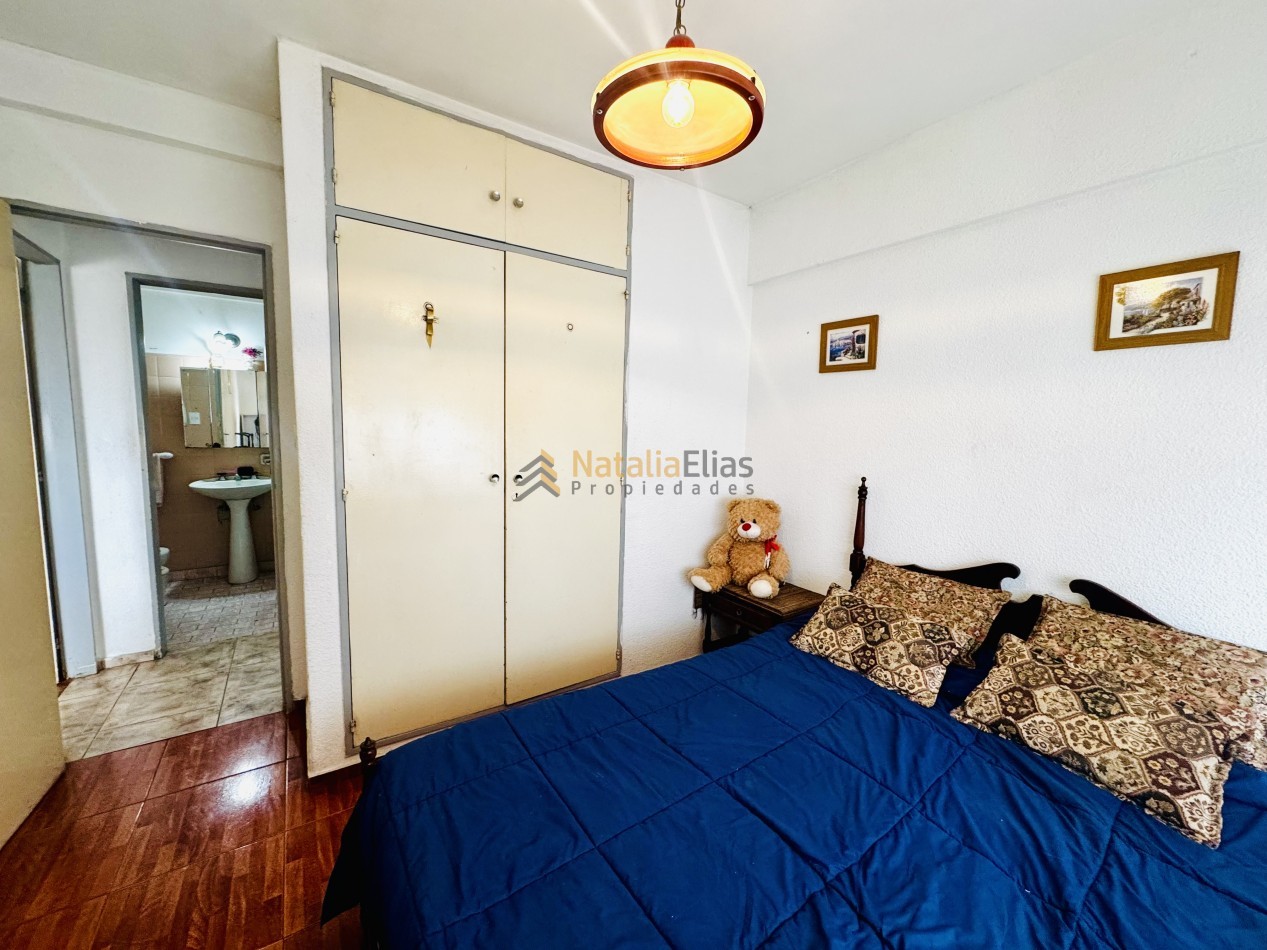 Departamento 3 ambientes externo con espacio de cochera 