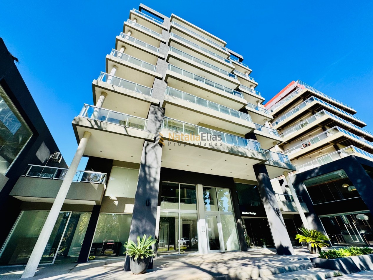 Departamento 3 ambientes al frente en Pinamar 