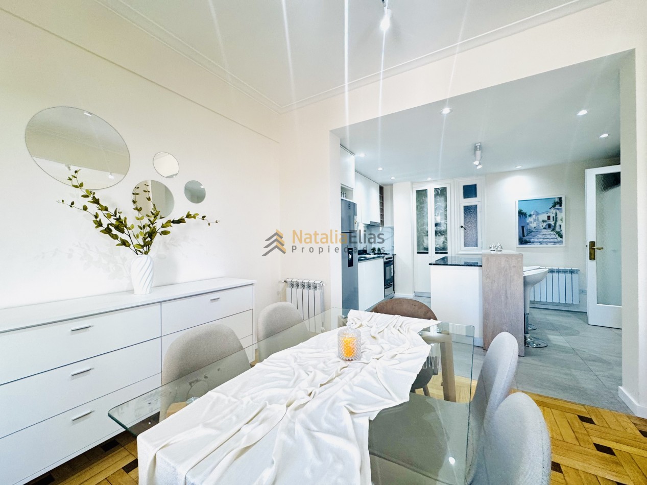 Semipiso 4 ambientes en zona Centro reciclado y equipado