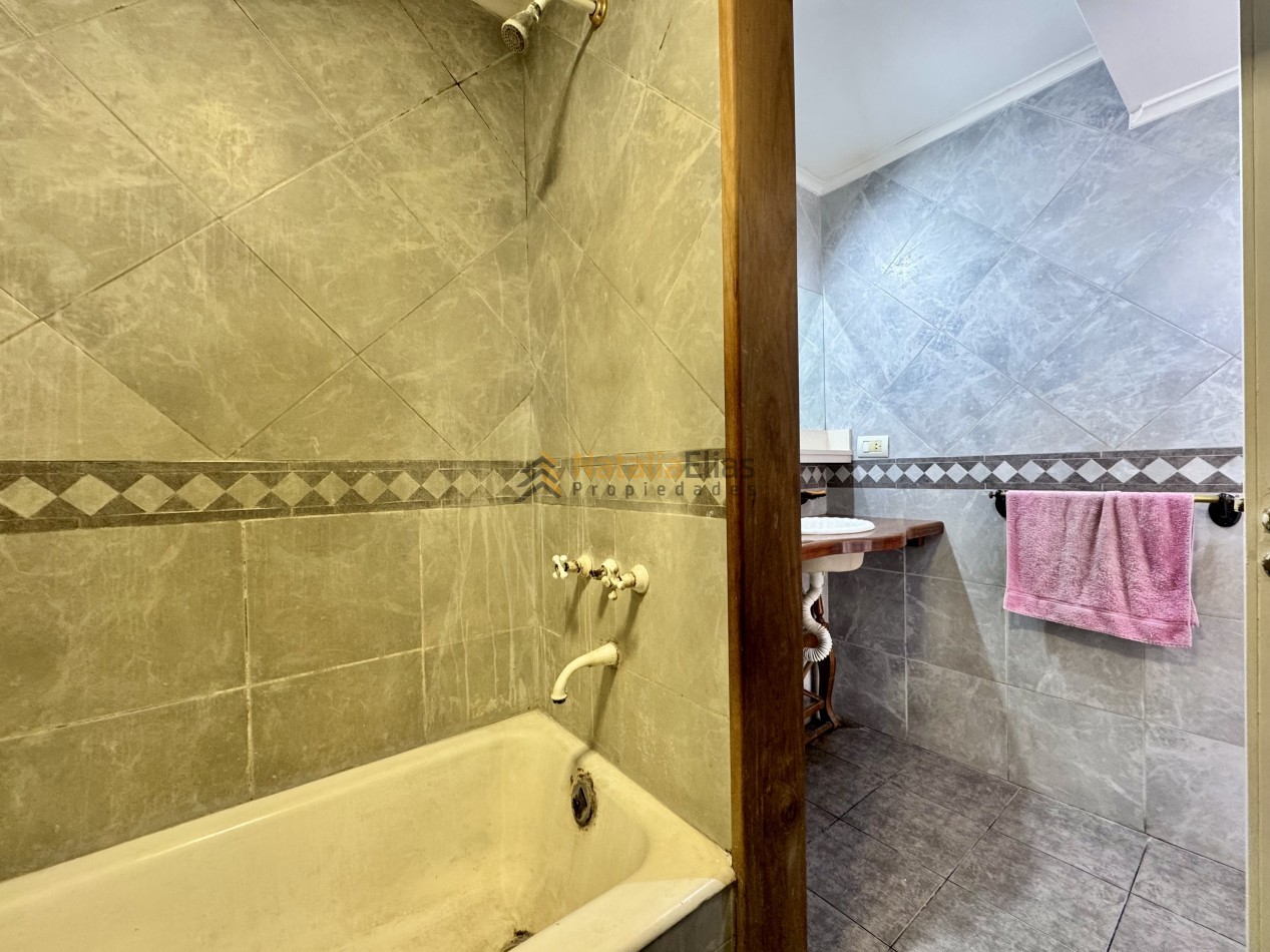 Departamento 3 ambientes al externo sobre Av. Luro. Centro Mar del Plata 